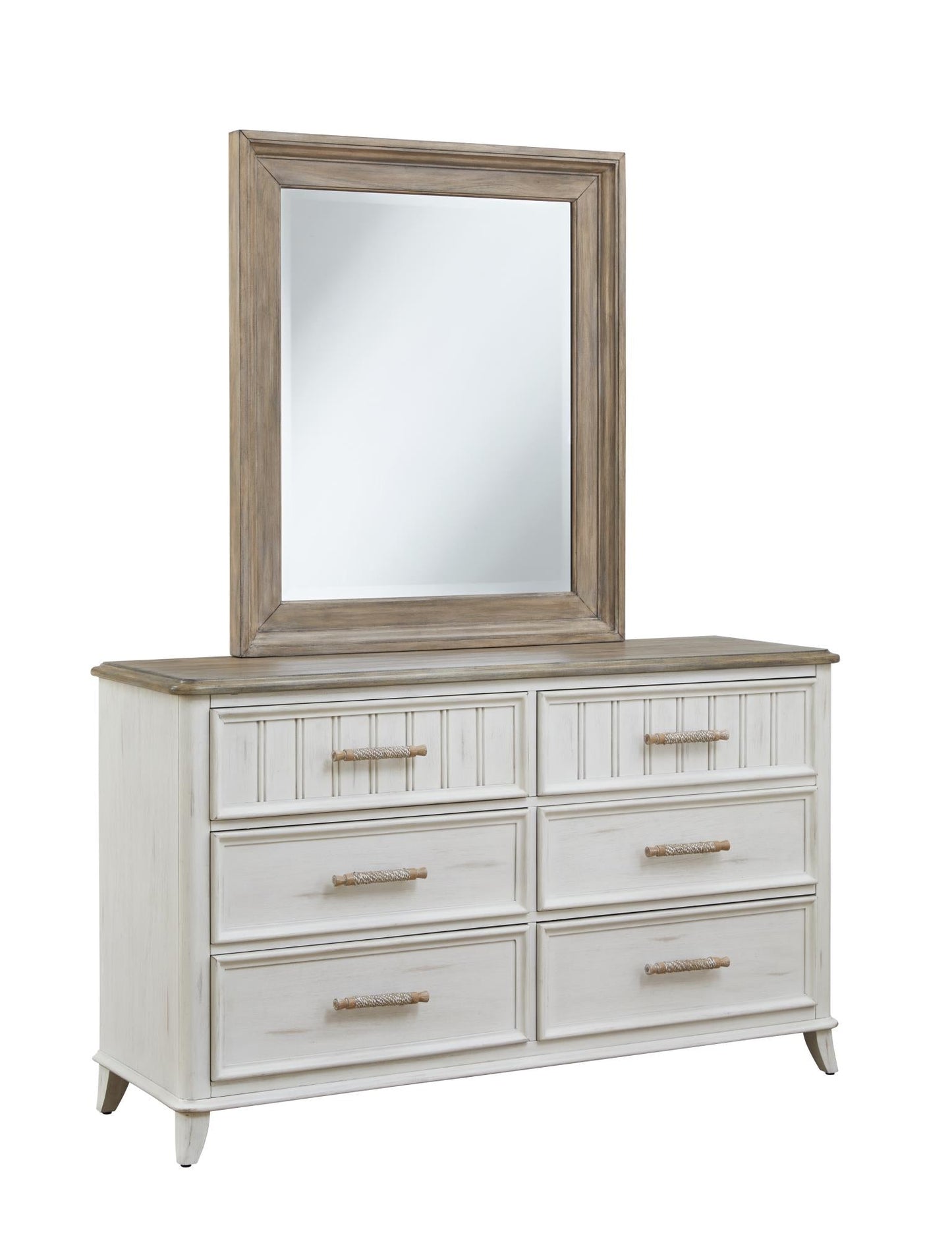 Beach House Dresser and Mirror