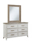 Beach House Dresser and Mirror