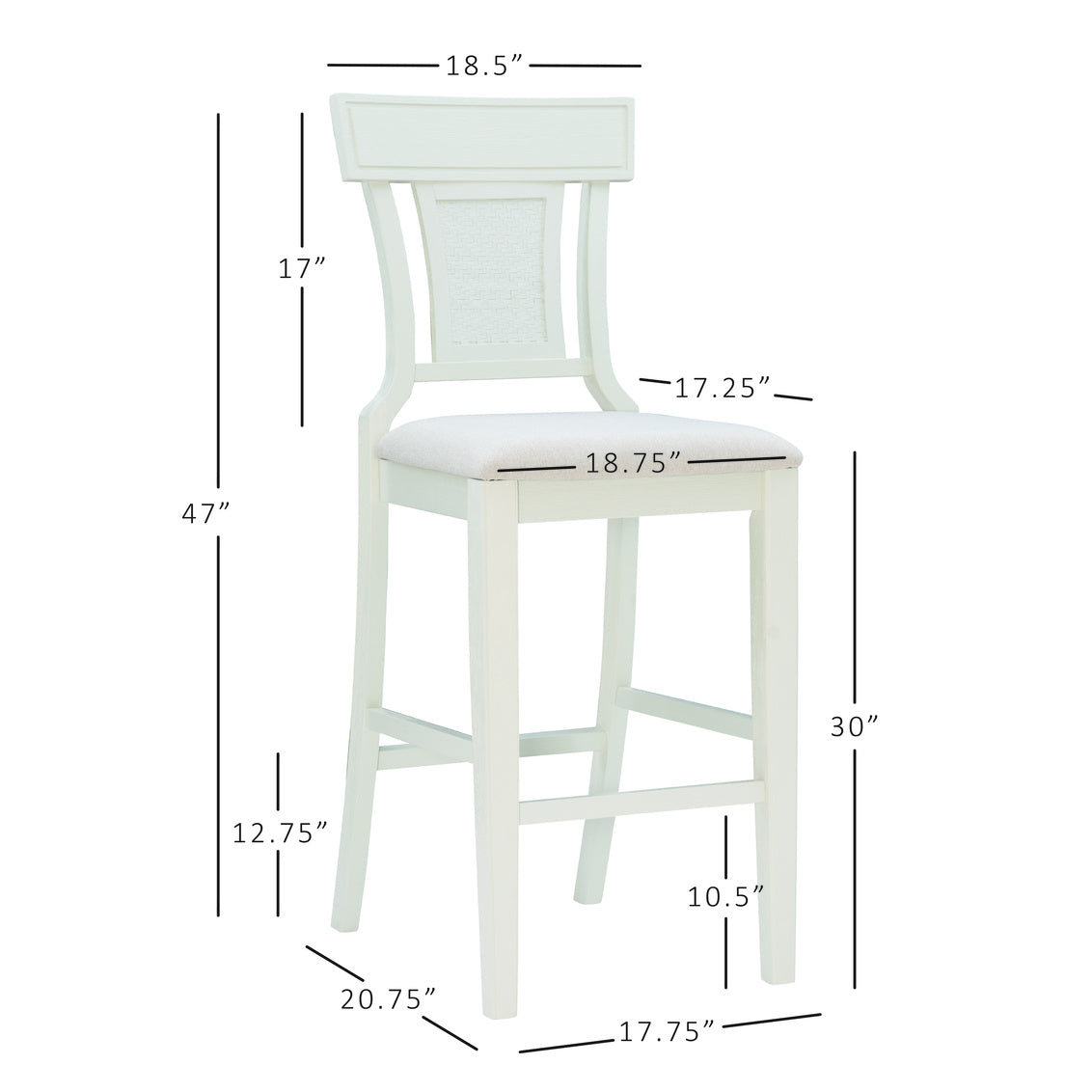 Duncan 30" Barstool