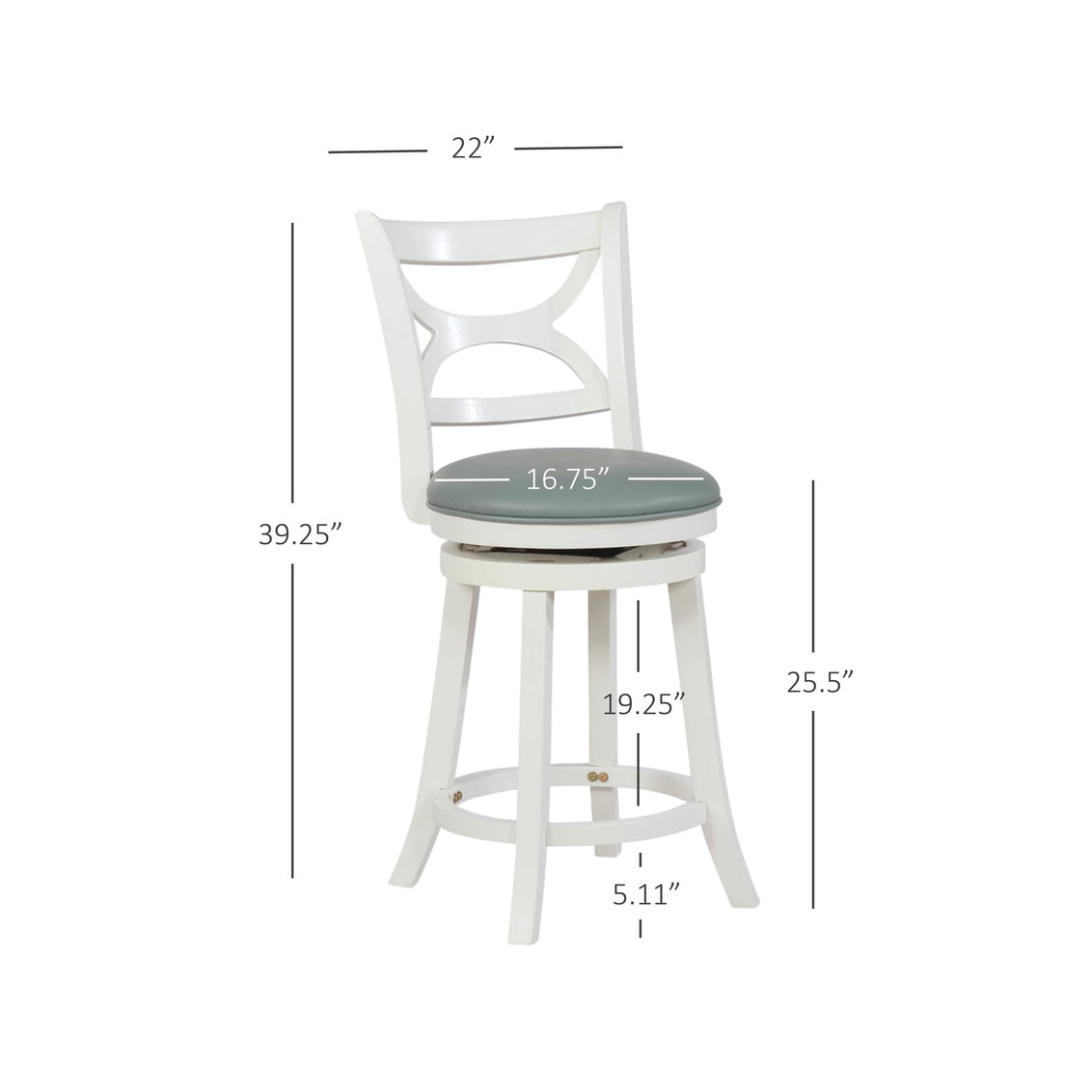 Mandell 24" Barstool