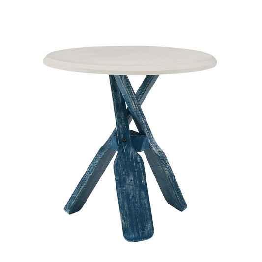 Oar Blue Side Table