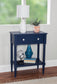 Starfish Navy Accent Table