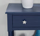 Starfish Navy Accent Table