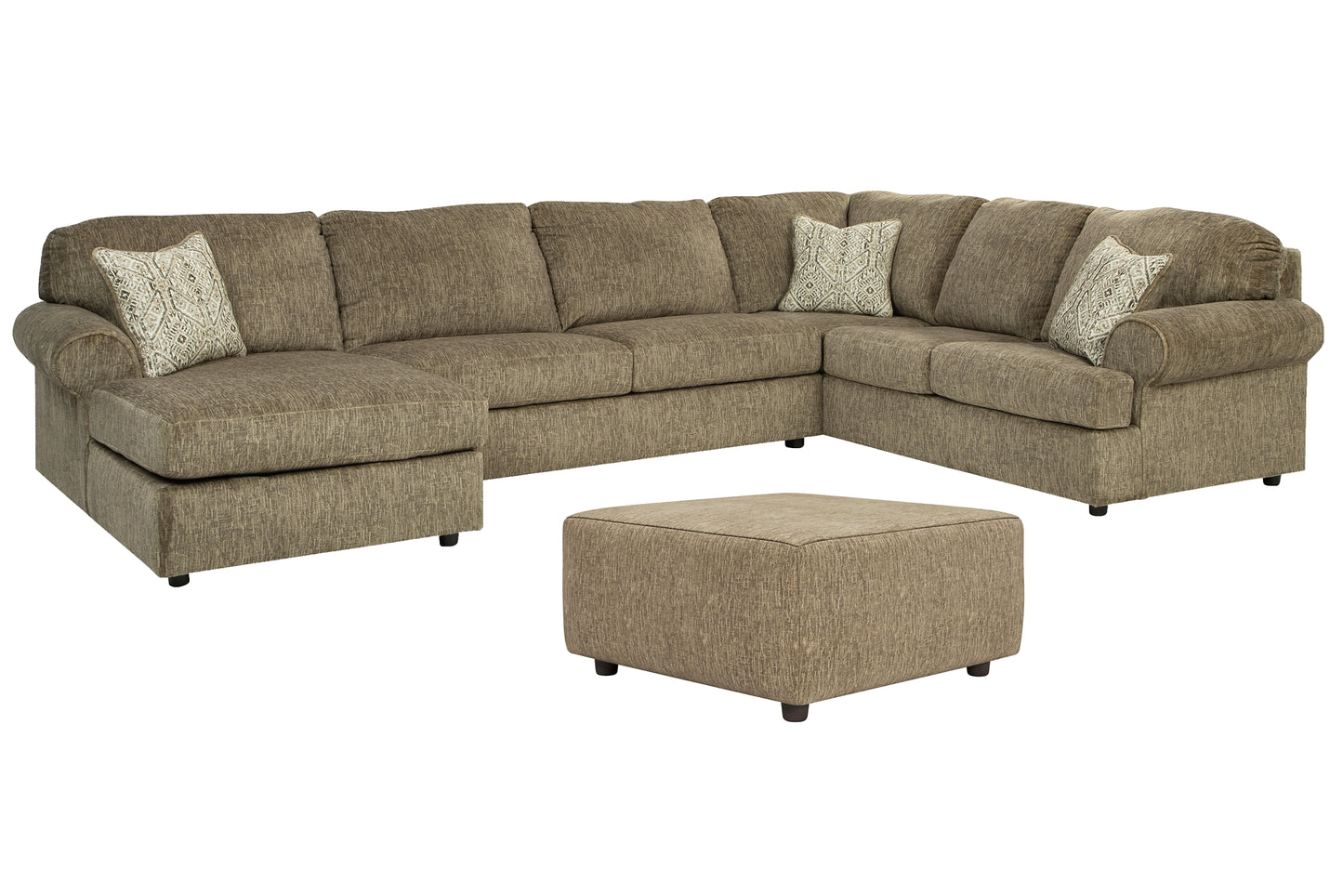 Hoylake 3-Piece Sectional with Ottoman