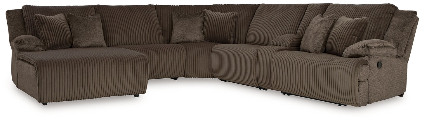 Top Tier 6-Piece Sectional with Recliner