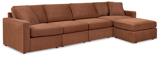 Modmax 4-Piece Sectional with Ottoman