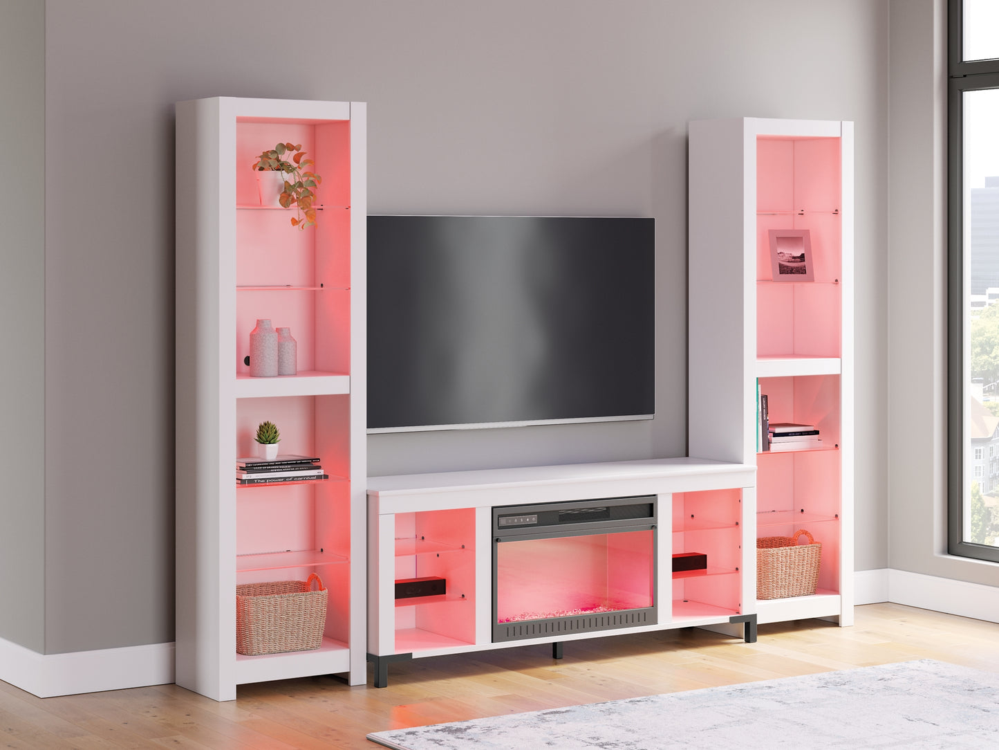 Brollevi 3-Piece Entertainment Center