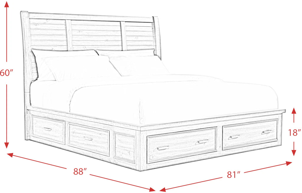 Sullivan 6 Piece Bedroom Set