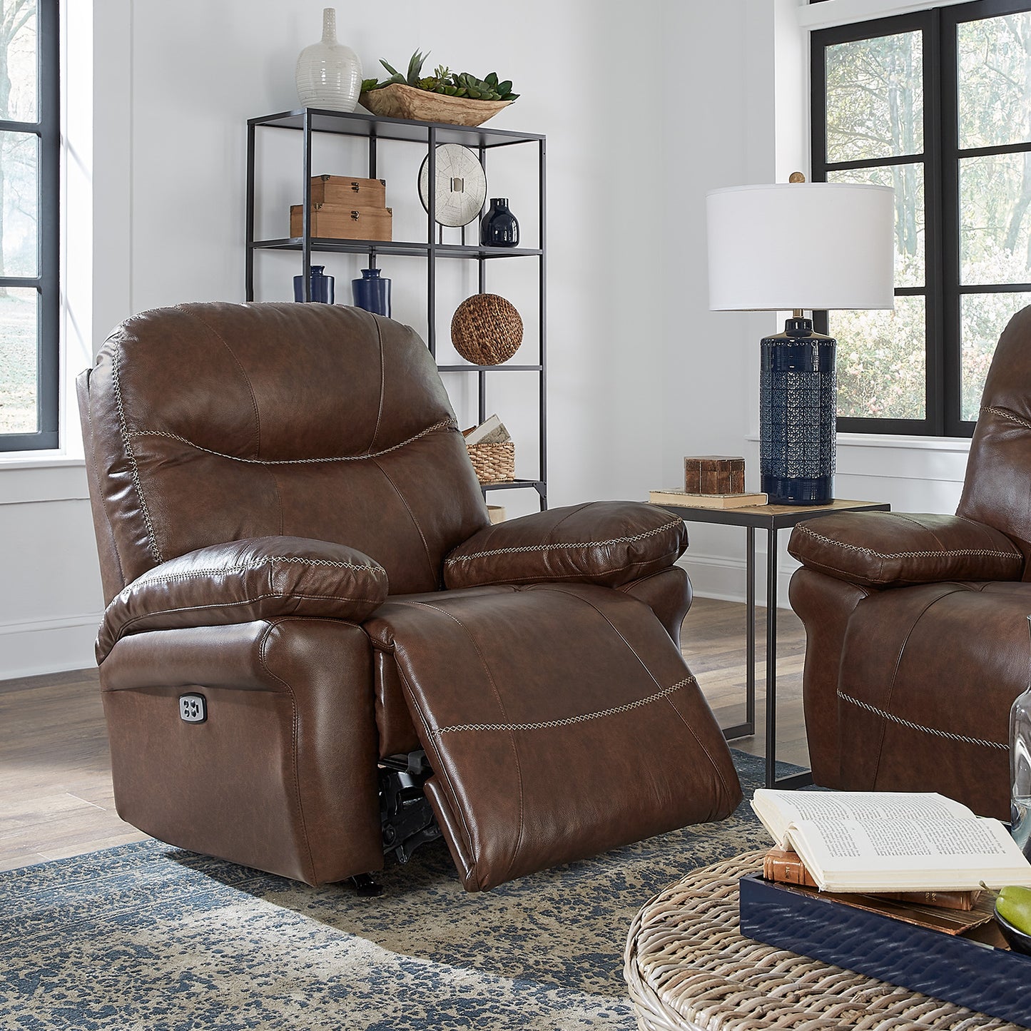 Leya Leather Rocker Recliner