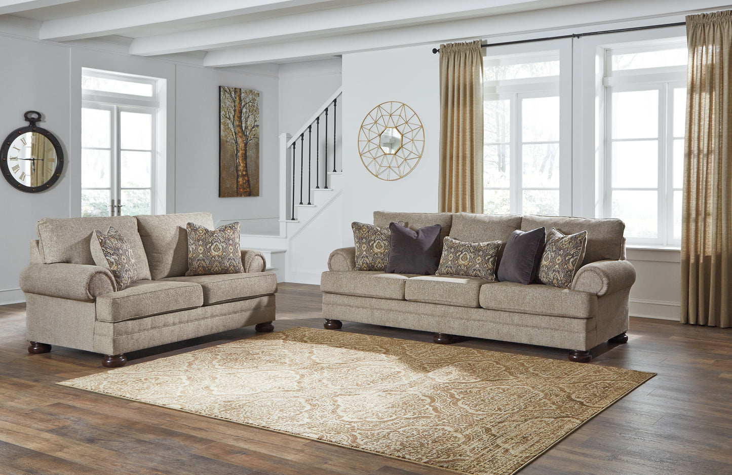 Kananwood Sofa and Loveseat